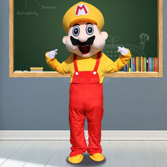 Funtoys Used Super Mario Bros Mascot Costume Fancy Dress