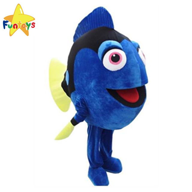 Funtoys Blue Dory Fish Cartoon Movie Character Mascot Costume