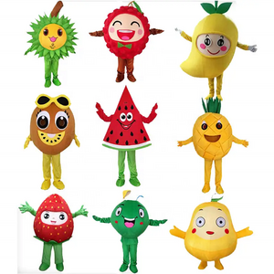 Funtoys Hot sale Custom fruit lemon mascot costume funny performance banana and corn mascot costumes cartoon cosplay mascot