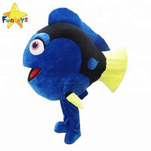 Funtoys Blue Dory Fish Cartoon Movie Character Mascot Costume