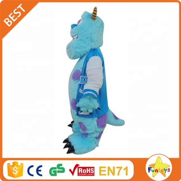 Funtoys custom monster sully mascot costume for adult