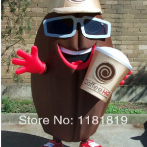 Funtoys CE funny Cartoon Coffee Bean cartoon mascot costumes