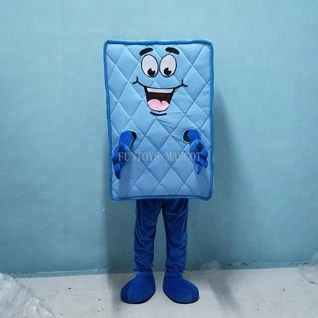 Funtoys CE custom blue mattress man mascot costume