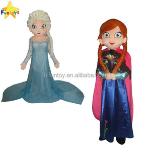 Funtoys CE frozen elsa dress cosplay mascot costume