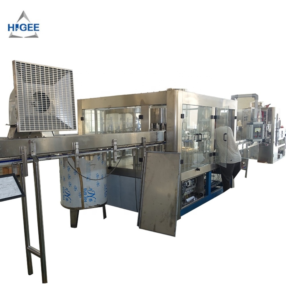 small business water bottle filling machine bottle filling and capping machine pure water filling and sealing machine