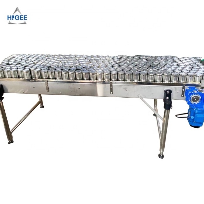 Horizontal corned beef canned hot melt glue labeling machine for canned pork meat canned meatloaf wet glue labeling machine