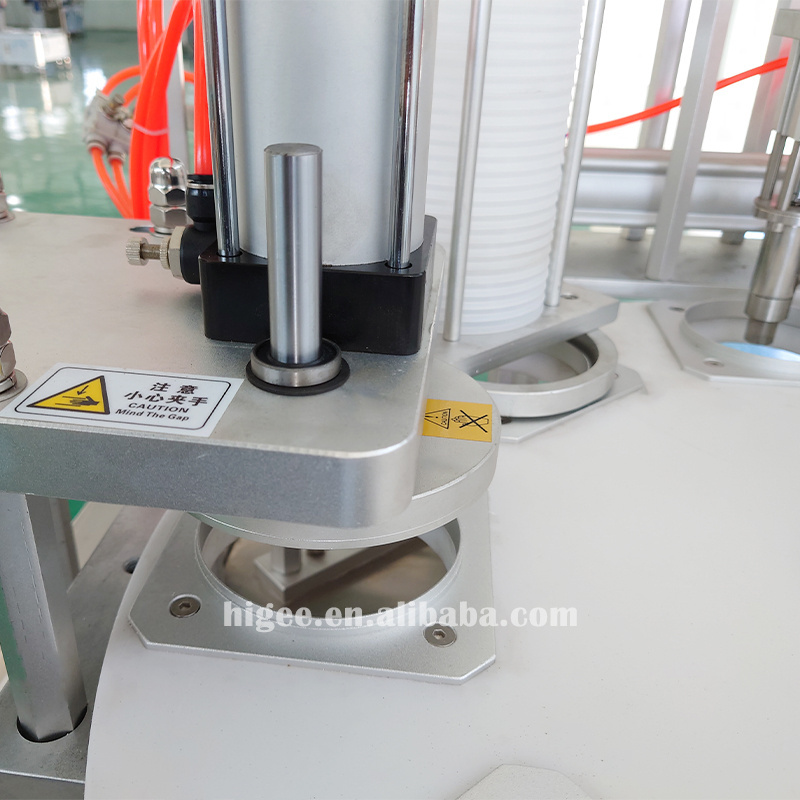 Higee coffee cup Yogurt filling machine k cup filling sealing machine