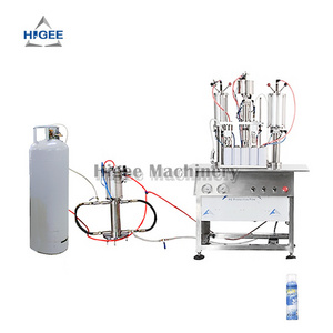 spray bottle liquid filling machine,aerosol filling machine gas machine filling spray oxygen aerosol can filler