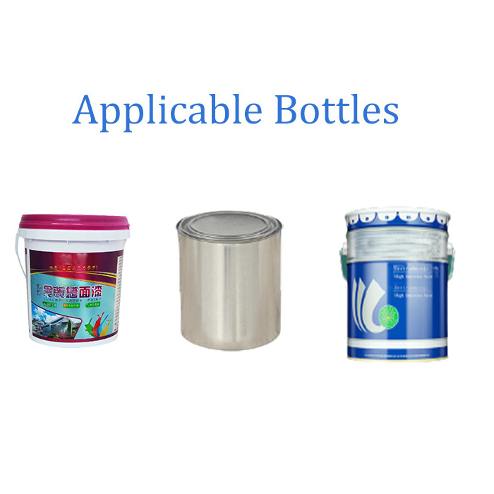 Higee Paint Bucket Filling Sealing machine/Plastic Coating Bucket Lid Capper/Pails Capping Machine