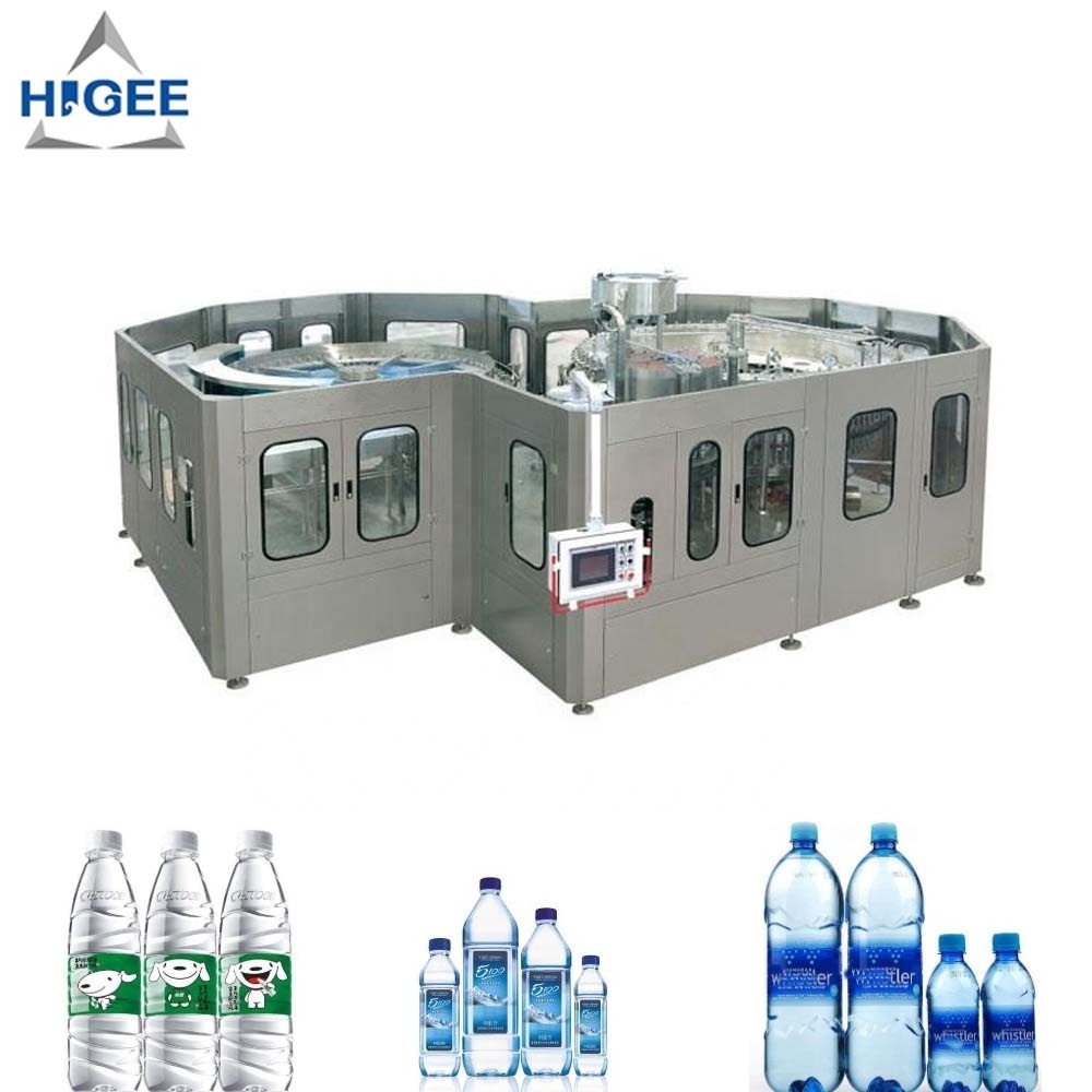 small business water bottle filling machine bottle filling and capping machine pure water filling and sealing machine