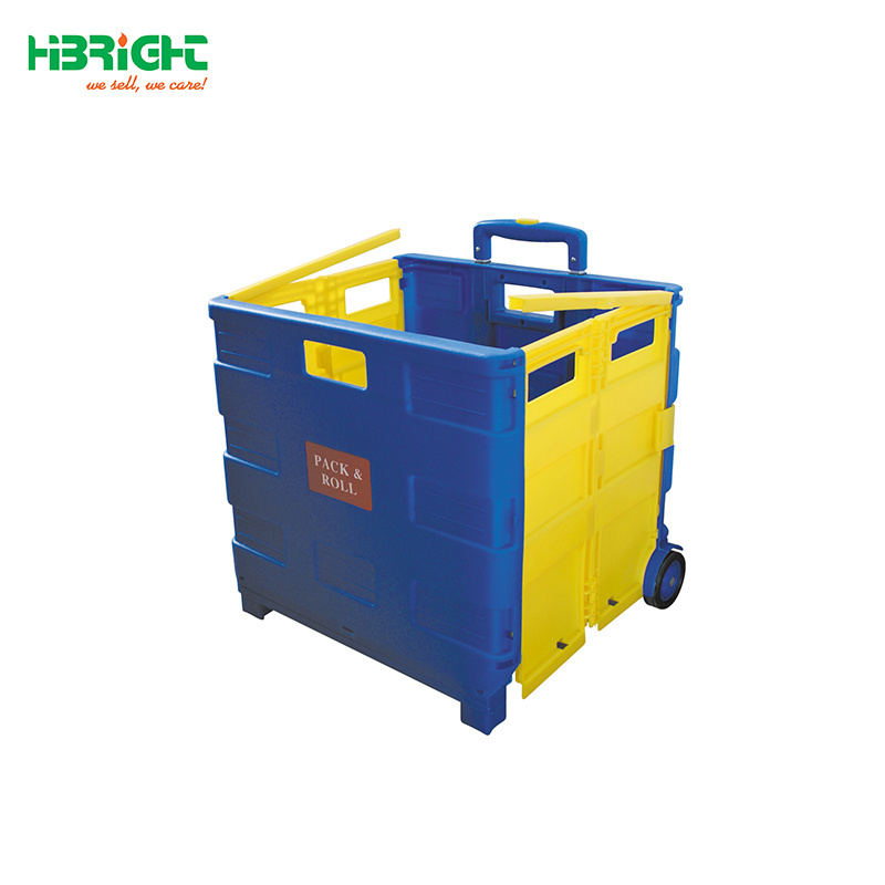 Folding Boot shopping Cart /Trolley/ Crate Shopping Trolley on Wheels (25KG CAPACITY)