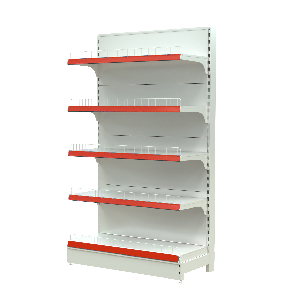 Highbright 2D 3D Retail Solution Grocery Gondola Shelving Heavy Duty Commercial Supermarket Shelf