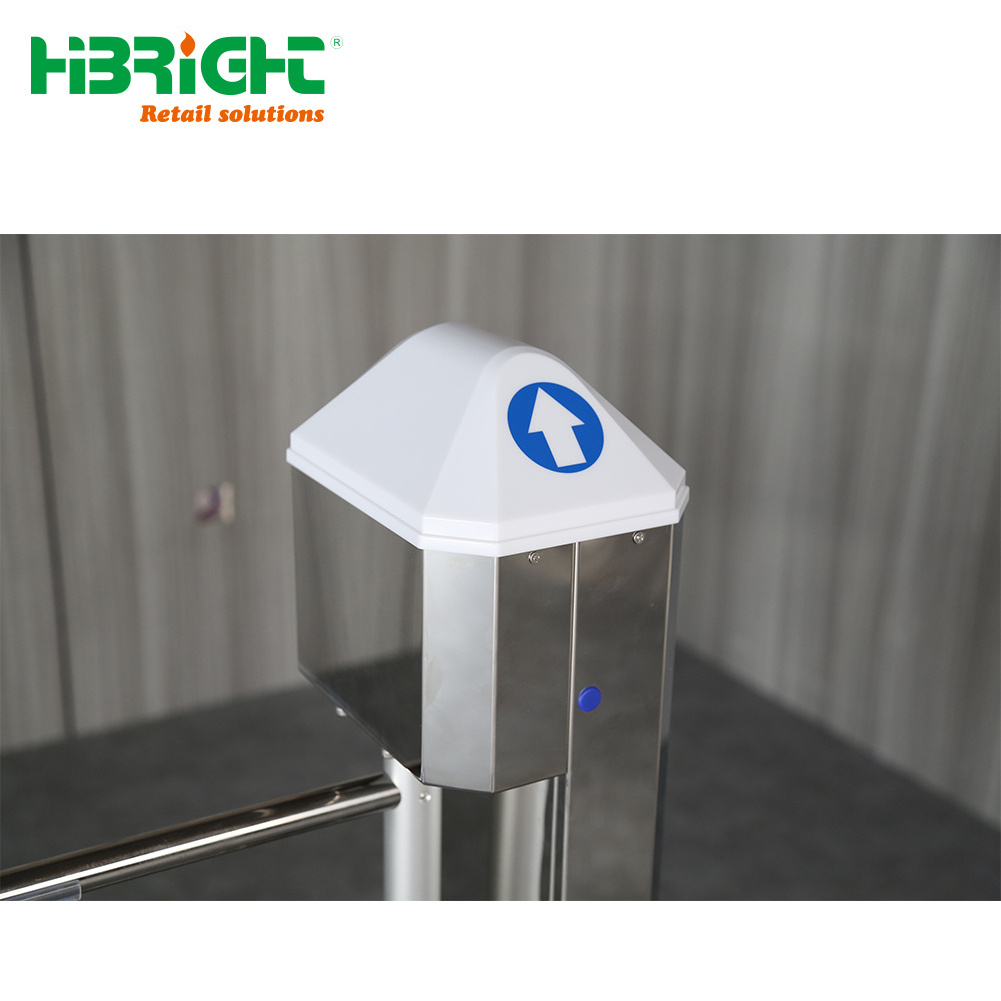 Auto Access Control Entrance Doors for supermarkets turnstile swing gate