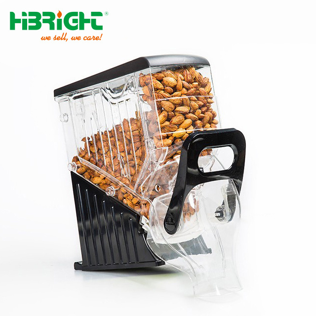 Supermarket Storage Acrylic Dry Gravity Bulk Food Dispenser