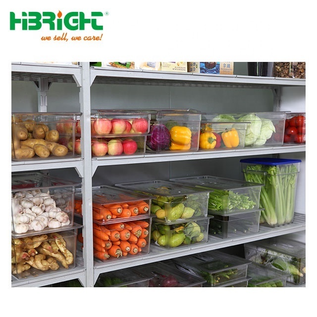 warehouse rack freezer Aluminium Polypropylene Shelving NSF environmental food cold room storage shelf