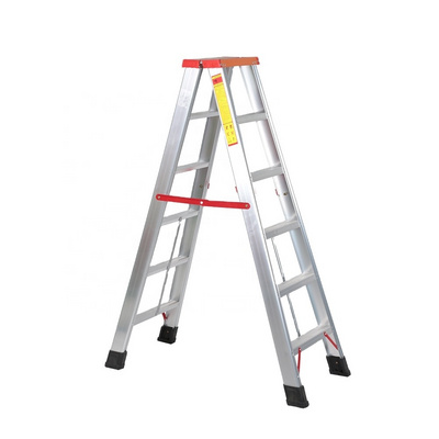 Warehouse household 4 step 6 step portable folding aluminium ladder