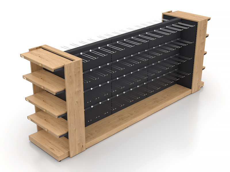 Retail store rack Supermarket shelf Gondola shelving for supermarkets or convenient shop