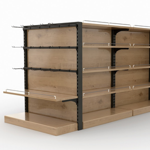 Retail store rack Supermarket shelf Gondola shelving for supermarkets or convenient shop