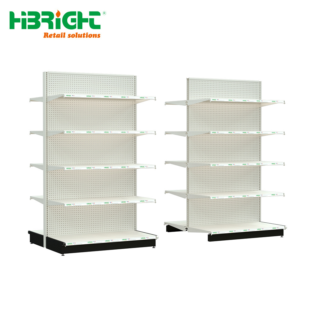 Highbright Supermarket Rack Grocery Store Shelf Convenience Store Shelves, AmerIcan Style  Gondola Shelving