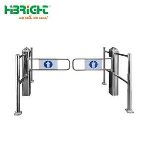 Automatic access control speed turnstile swing barrier supermarket entrance gate