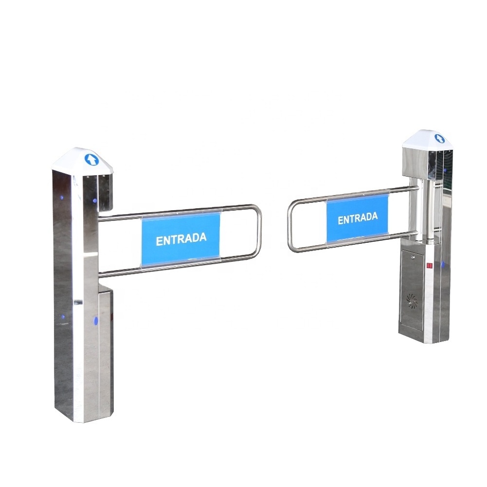 Auto Access Control Entrance Doors for supermarkets turnstile swing gate