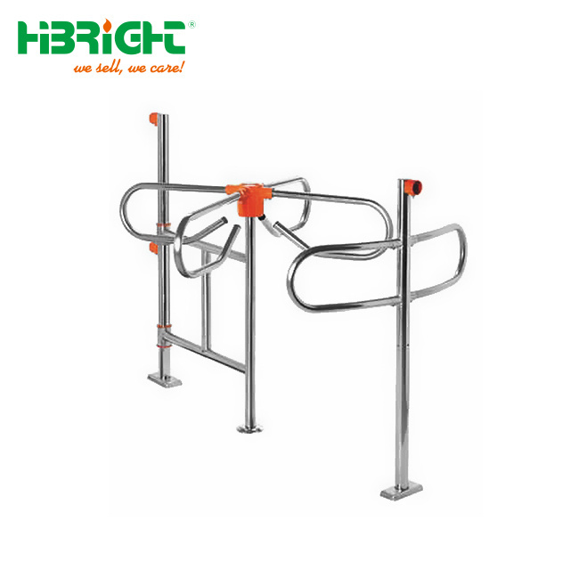 Automatic access control speed turnstile swing barrier supermarket entrance gate