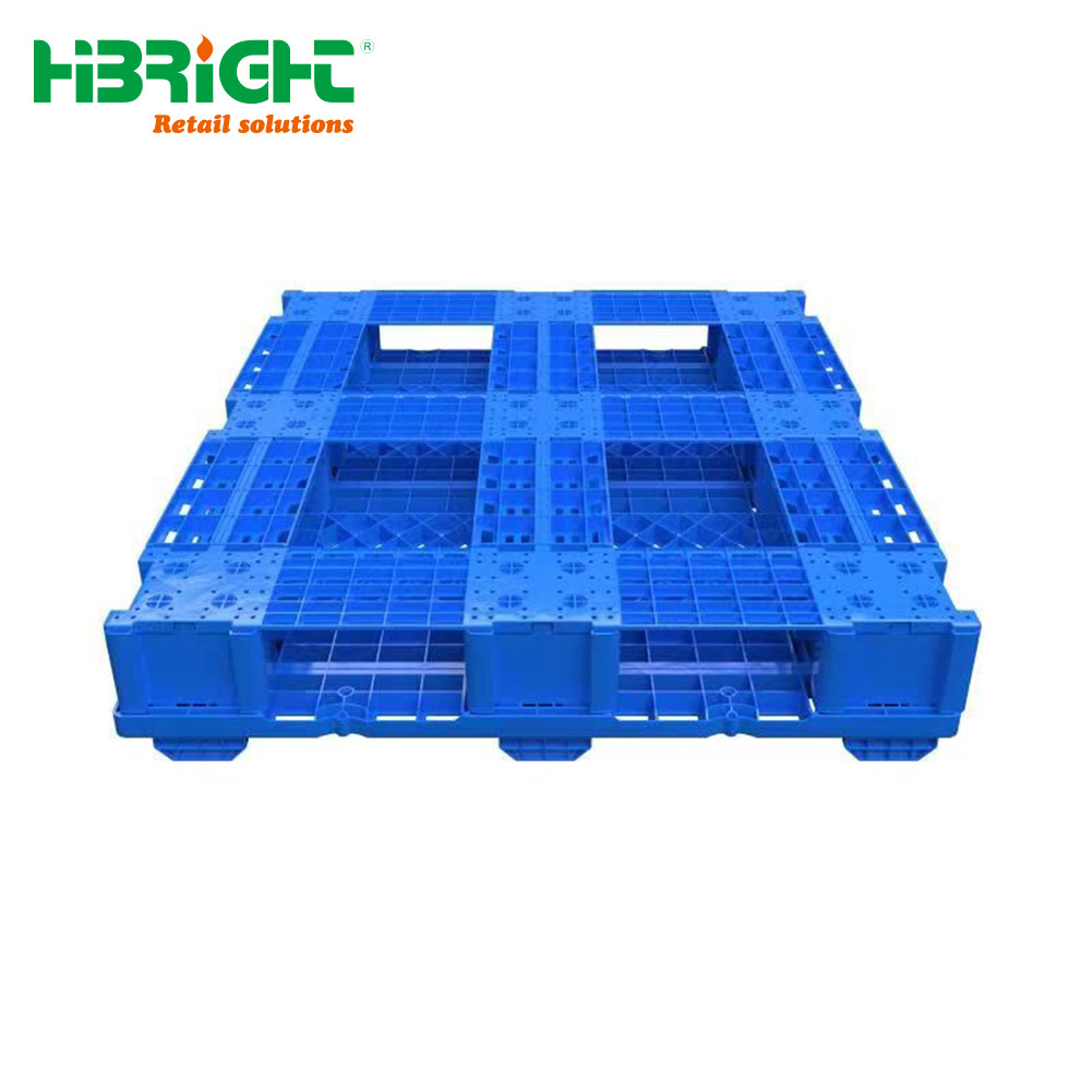 Good quality heavy duty plastic double sided pallet for sale