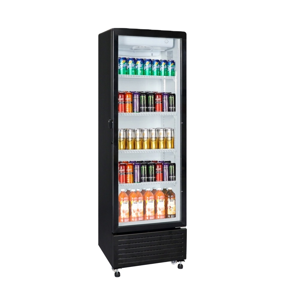 Commercial Vertical Showcase Supermarket Upright  Display Freezer