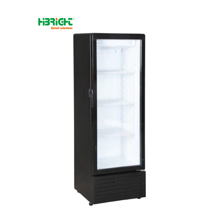 Commercial Vertical Showcase Supermarket Upright  Display Freezer