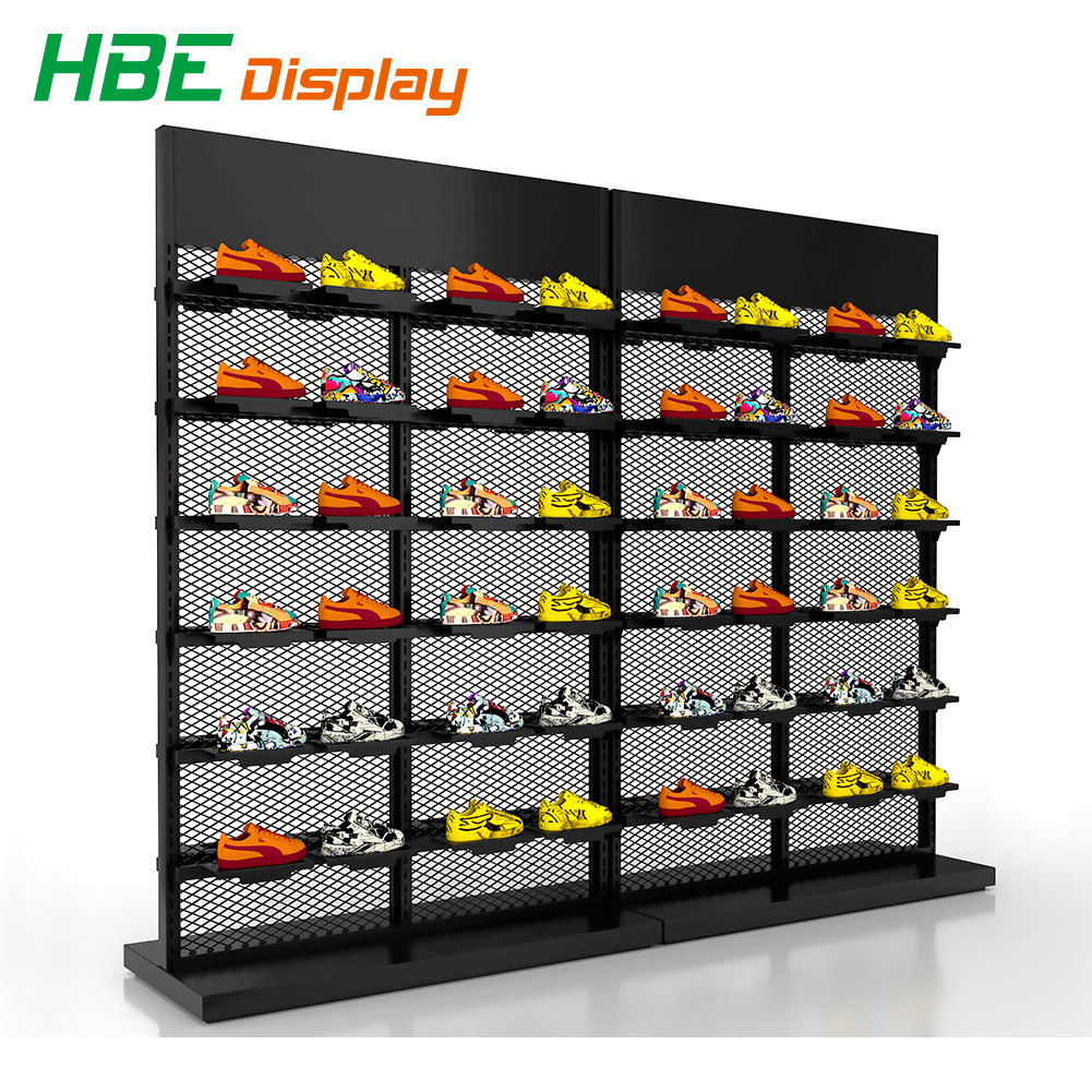 Customized Wire Cabinet Combination Luxury Grocery Supermarket Shelf Six Layer Display Racks