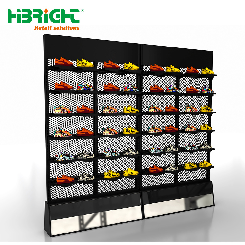 Customized Wire Cabinet Combination Luxury Grocery Supermarket Shelf Six Layer Display Racks