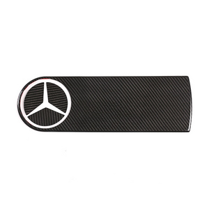 Carbon Fiber Car Spare Wheel Tire Cover Sticker Emblem Badge Styling For Mercedes Benz AMG