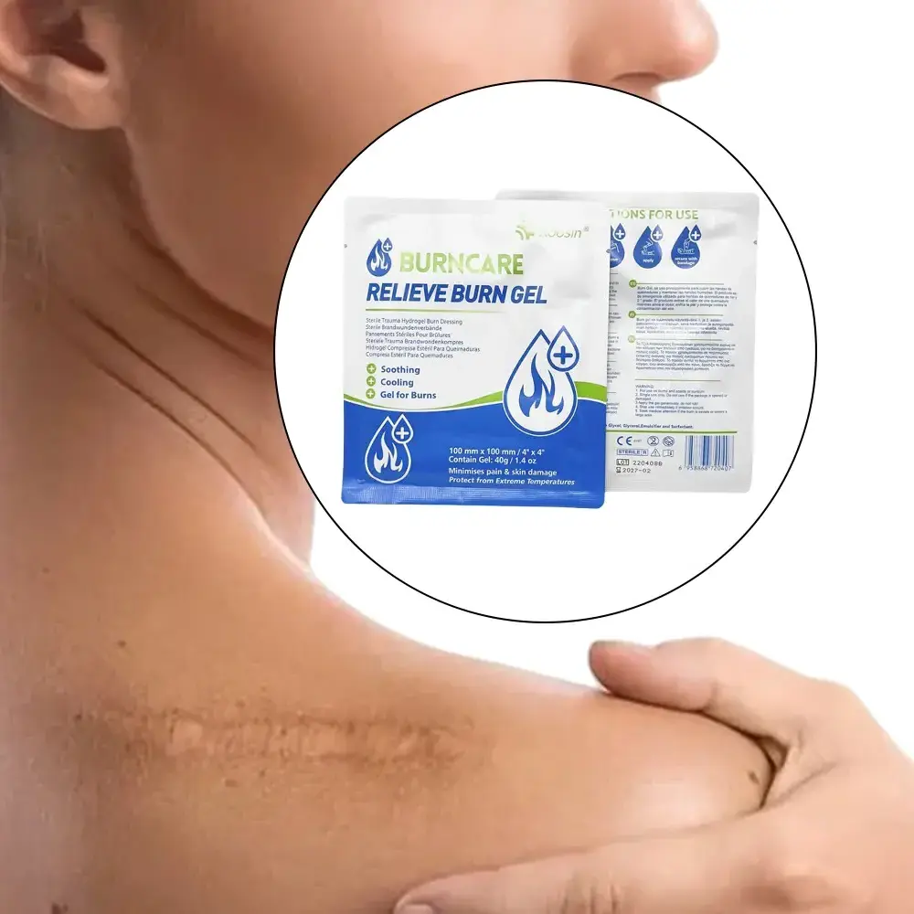 wound scar gel burncare reliev burn gel Medical Burn Care Dressing Gel for Burn Wound