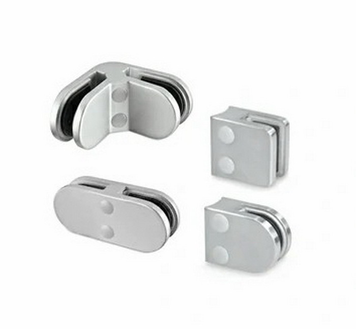 Balustrades and Handrails Accessories Frameless Glass Clamp Railing Holder Fitting