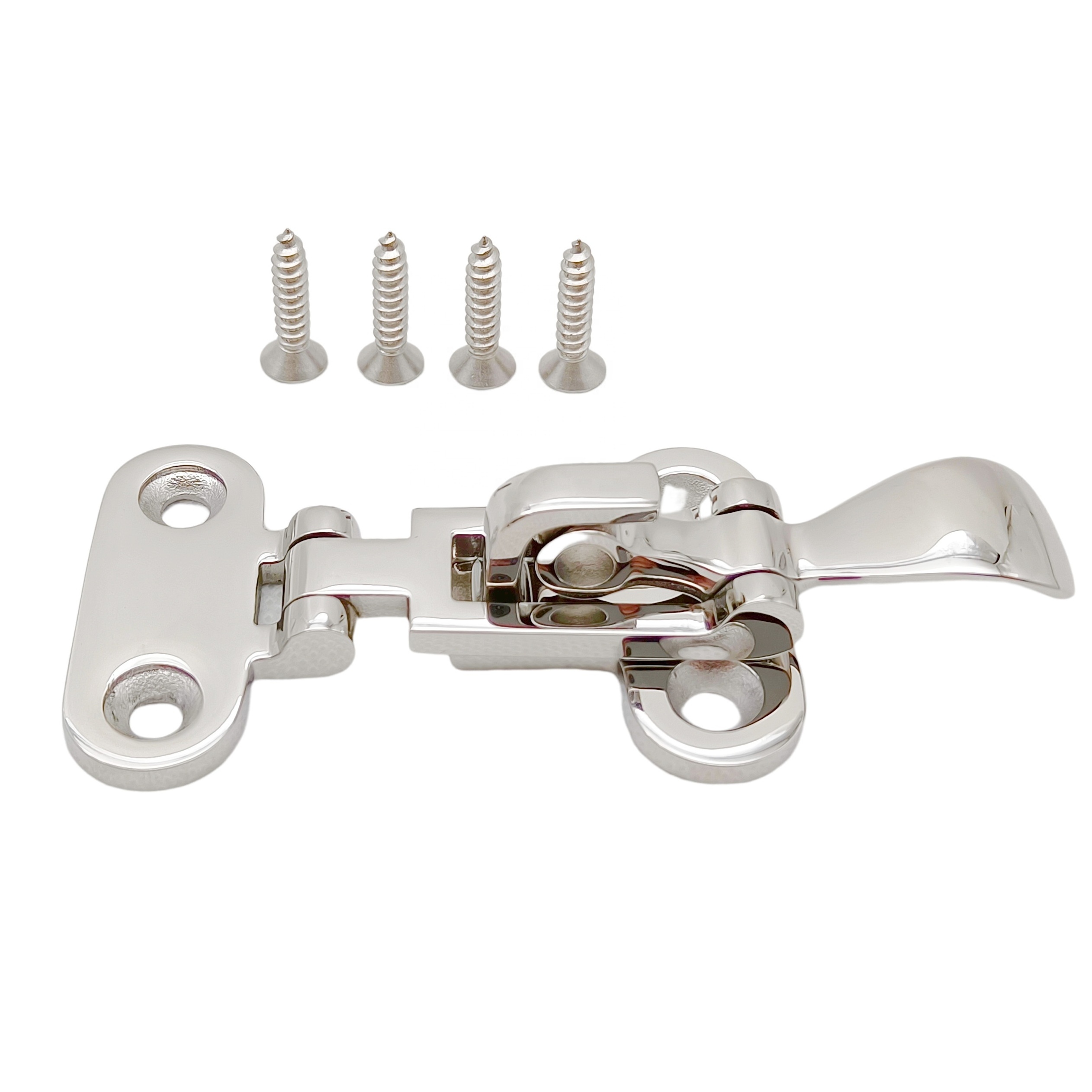 316 Stainless Steel Marine Hardware Boat Door Lockable Anti-Rattle Latch