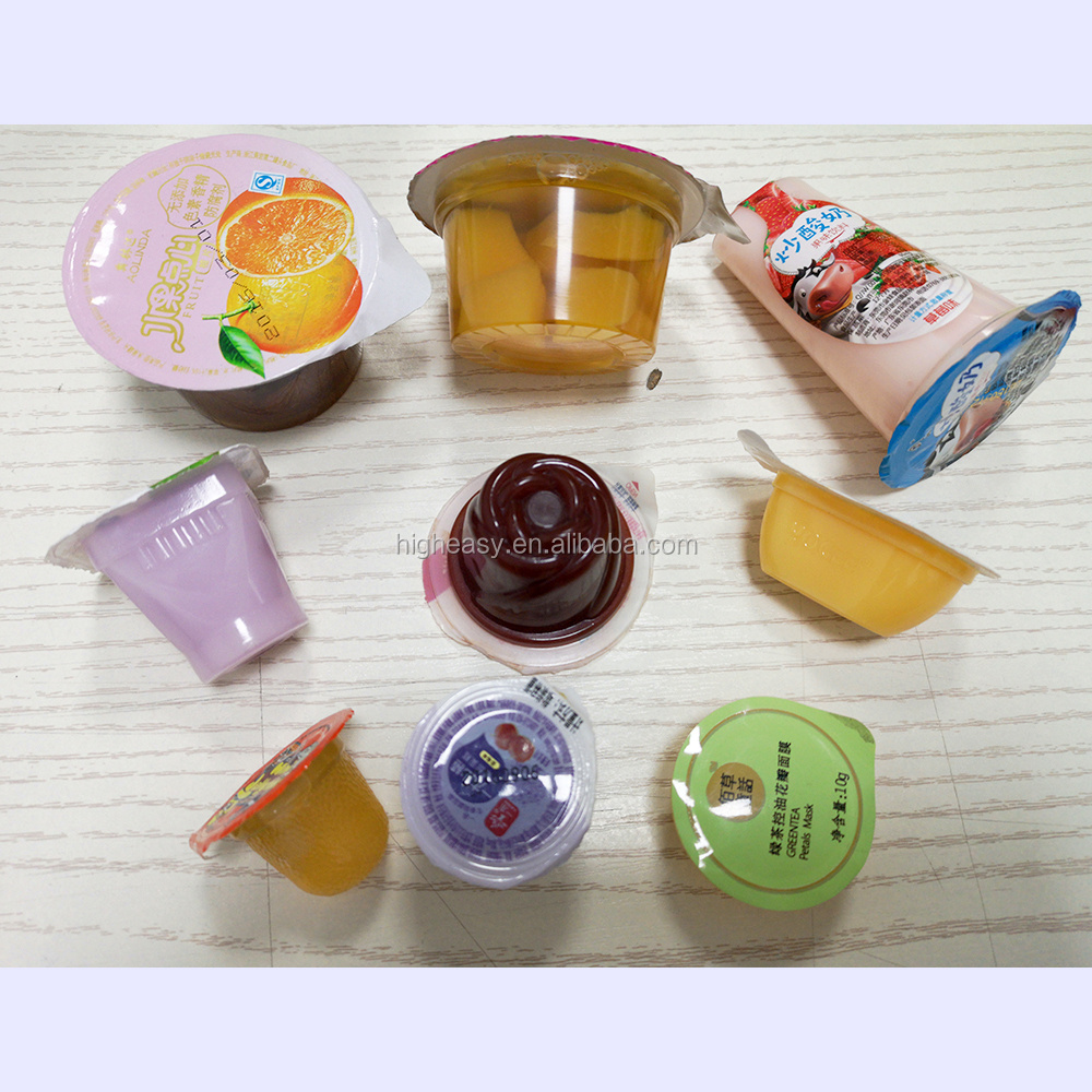 Factory Price Automatic jelly honey ice cream juice plastic cup filling sealing machine