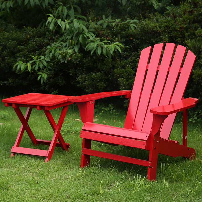 Best Choice Widened armrest Garden chair durable fir backrest Westport Chair environmentally friendly Adirondack chair for camp