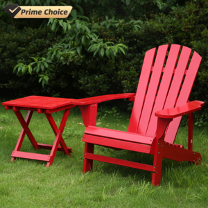 Wholesale Custom Outdoor furniture All solid wood creates garden chair comfortable sitting experience Adirondack Chair table set