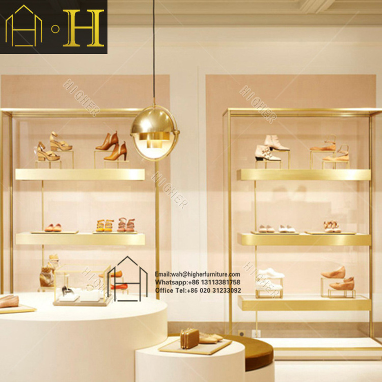 Modern Handbag Display Shelf Furniture Display Shelf For Bag