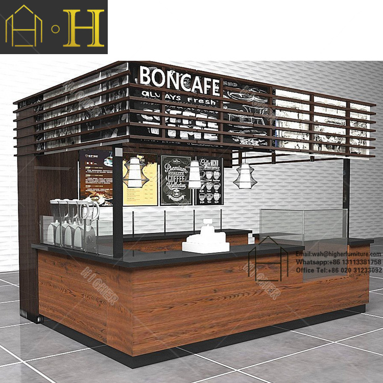 Prefab Container Kiosk Popular Steel Frame Structure Mobile Restaurant Container Coffee Shop