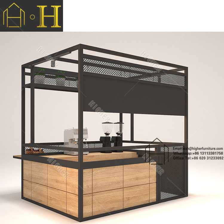 Portable beverage /coffee /juice bar / ice cream shop counters kiosk and furnitures