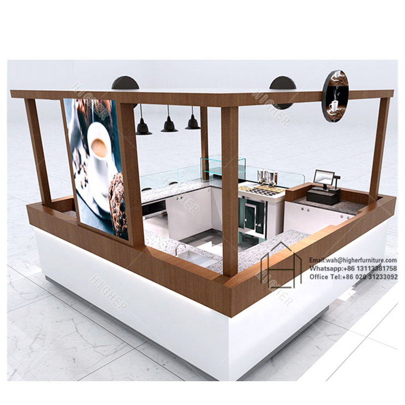 Customized ice cream shop counters ice cream shop decoration ice cream shop furniture