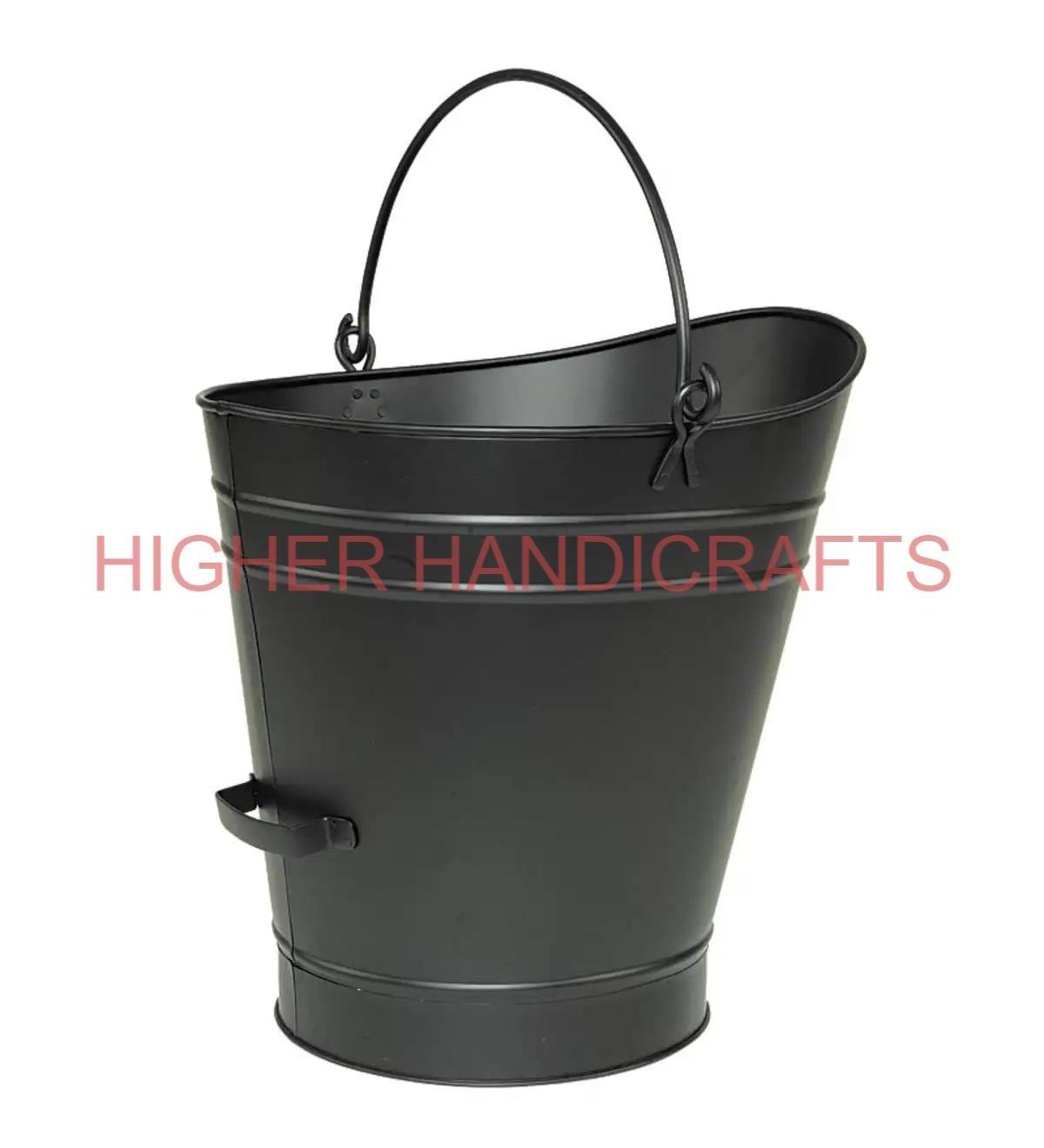 Iron Coal Hod Bucket Fireplace Accessories Ash Can Fire Pits Pail Pellet Coal Hod Basket Direct Factory Price