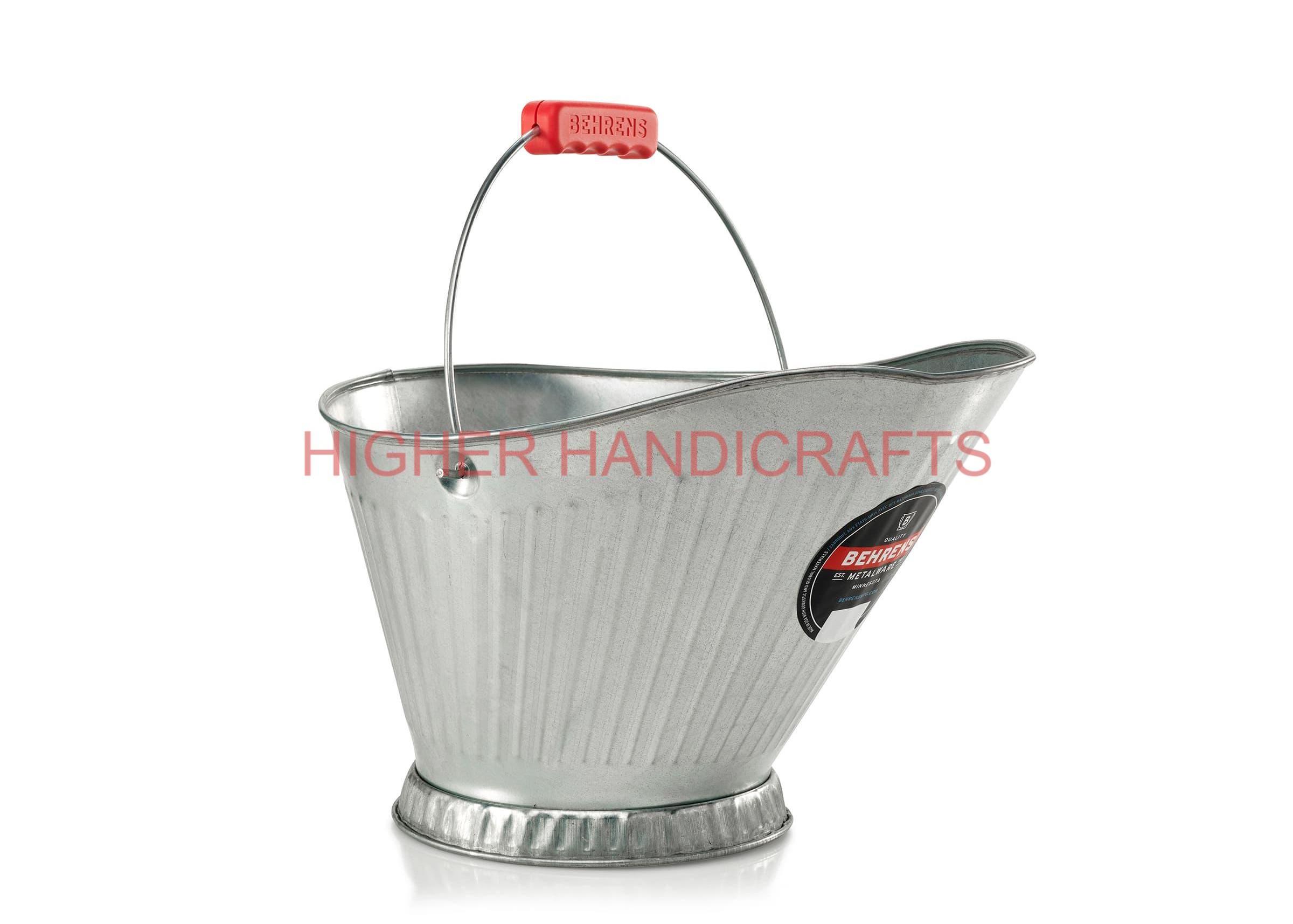 Iron Coal Hod Bucket Fireplace Accessories Ash Can Fire Pits Pail Pellet Coal Hod Basket Direct Factory Price