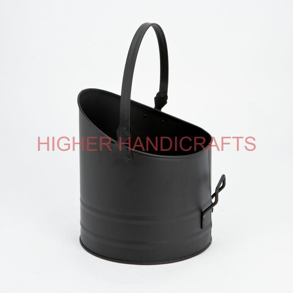 Helmet Coal Scuttle Ash Can Fire Pits Pail Pellet Coal Hod Basket Iron Coal Bucket Fireplace Accessories Direct Factory Price