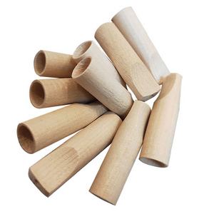 Natural Wooden Mouthpiece Filter Tips Cigarette Holder Glass Smoking Accessories Custom Logo Wholesale Cigar Smoking Tips