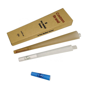 Pre-Roll Cones Custom Smoking Cigarette Rolling Papers Pink with filter Tip King Size 109 98 84mm Arabic Gum  Pre Rolled