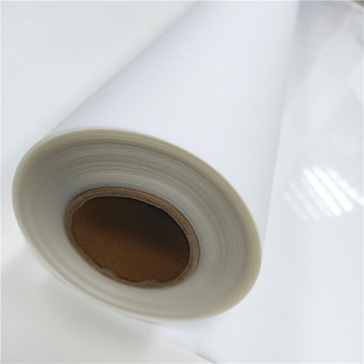 For Dye Ink Backlit PET Film Shanghai with Matt Surface Used in Lightbox 100 Reverse Printing Stretch Film Packaging Film Rigid