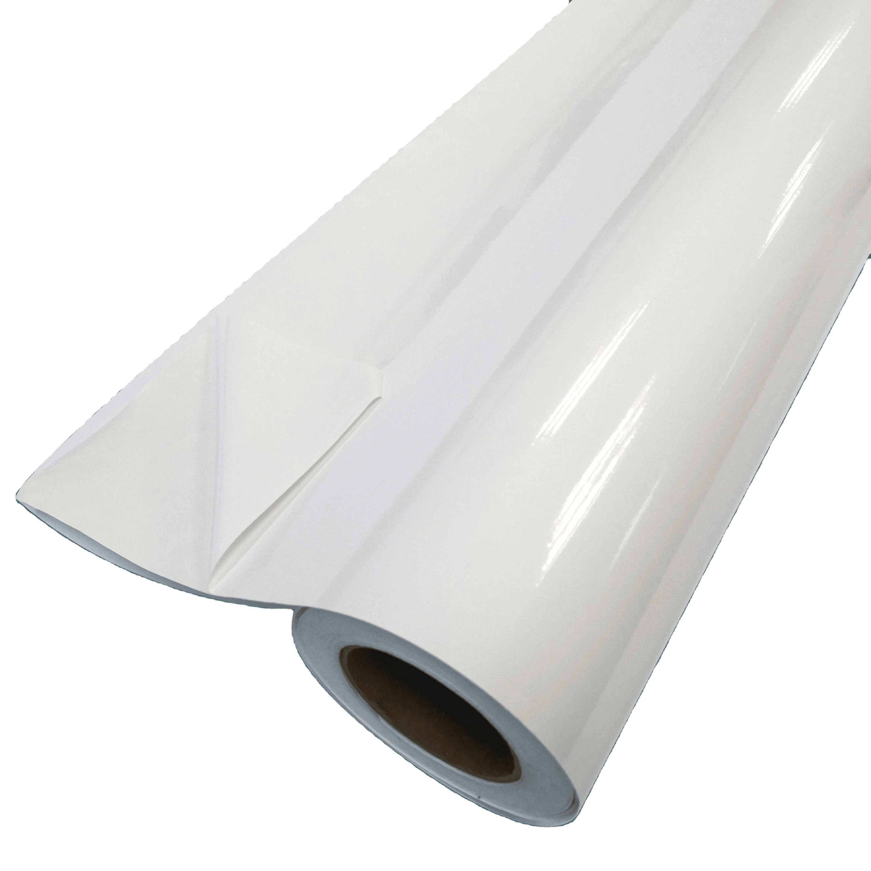 Manufacturer Wholesales Printable White Vinyl Sticker Roll 120/140 Gsm for Poster Materials