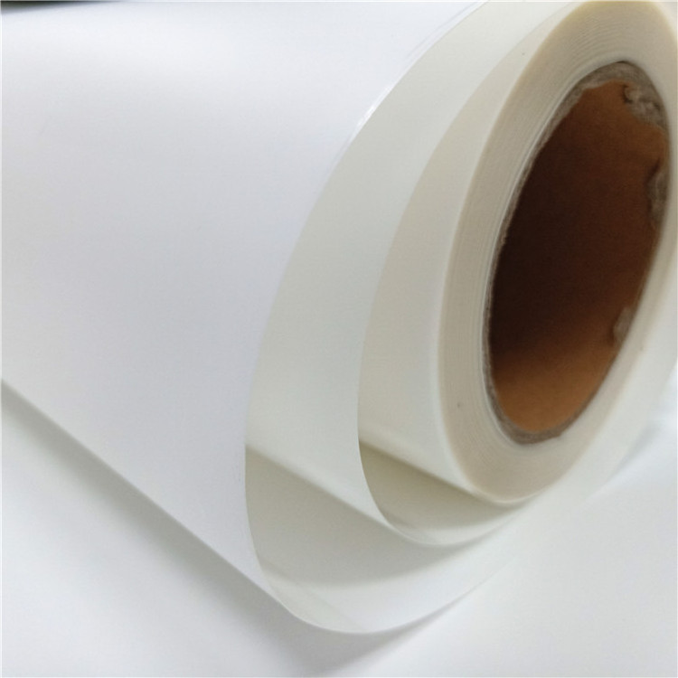 For Dye Ink Backlit PET Film Shanghai with Matt Surface Used in Lightbox 100 Reverse Printing Stretch Film Packaging Film Rigid